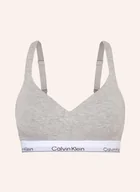 Biustonosze - Calvin Klein Gorset Icon grau - miniaturka - grafika 1