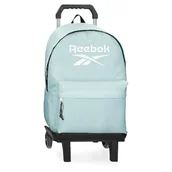 Plecaki szkolne i tornistry - Reebok Boston Plecak szkolny z wózkiem niebieski 31x44x17,5 cm Poliester by Joumma Bags, Niebieski, 31x44x17.5 cms, plecak szkolny na kółkach - miniaturka - grafika 1
