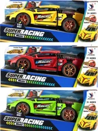 Samochody i pojazdy dla dzieci - Mega Creative AUTO WYSCIG DZ/SW P/B 21X10X10 MIX3 MC WB 36/72 - miniaturka - grafika 1