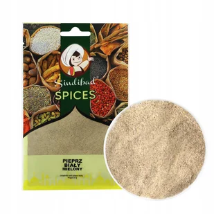 PIEPRZ BIAŁY MIELONY 30g Sindibad AROMATYCZNY - Pieprz - miniaturka - grafika 1