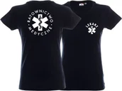 Odzież robocza - Promostars LPP - Koszulka damska LEKARZ granatowa - miniaturka - grafika 1