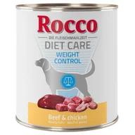 Mokra karma dla psów - Rocco Diet Care Weight Control, wołowina z kurczakiem, 800 g - 24 x 800 g - miniaturka - grafika 1