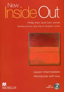 Kerr Philip, Jones Ceri New inside out upper workbook with key with audio cd - Książki do nauki języka angielskiego - miniaturka - grafika 1