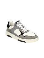 Trampki męskie - Bullboxer Sneakersy w kolorze szaro-biało-czarnym - miniaturka - grafika 1