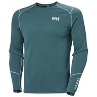 Koszulki sportowe męskie - Helly Hansen Lifa Active Crew, męskie, turkusowo-zielone - miniaturka - grafika 1