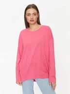 Bluzki damskie - Noisy May Bluzka Mathilde 27026082 Różowy Loose Fit - miniaturka - grafika 1