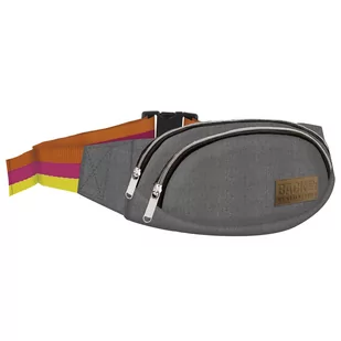 BackUp Torba na biodra Glossy Gray 4Y38DG 4Y38DG SAM  ONE SIZE - Nerki - miniaturka - grafika 1