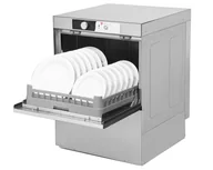 Zmywarki gastronomiczne - Resto Quality Zmywarka do naczyń kosz 500x500 pompa spustowa 6,2 kW 400 V RQ510 B DD (RQ500DP) - miniaturka - grafika 1