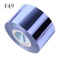 Ozdoby do paznokci - Folia transferowa na paznokcie - F49 - miniaturka - grafika 1