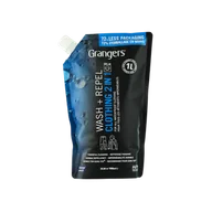 Akcesoria obuwnicze - Płyn do prania i impregnacji odzieży turystycznej Granger's Clothing Wash&Repel 2in1 zapas/uzupełnienie 1 L - miniaturka - grafika 1
