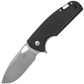 Scyzoryki - Viper KYOMI Drop Point Stonewash N690Co, czarny G10 V5940GB - miniaturka - grafika 1