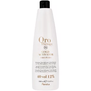 Fanola Oro Therapy Aktywator Oxy 40VOL 12% 1000ML - Farby do włosów i szampony koloryzujące - miniaturka - grafika 1