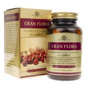 Witaminy i minerały dla sportowców - Solgar Solgar, Żurawina Cran Flora, 60 kapsułek - miniaturka - grafika 1