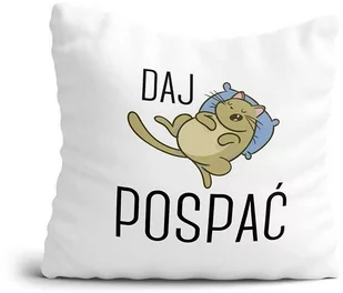 Poduszka Daj Pospać Kot - Gadżety dla niej i dla niego - miniaturka - grafika 1