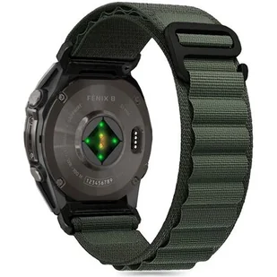 Pasek TECH-PROTECT Nylon Pro do Garmin Fenix 5/6/6 Pro/7 (47 mm)/E Zielony - Akcesoria do smartwatchy - miniaturka - grafika 1