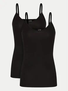 Vero Moda Komplet 2 topów 10171122 Czarny Slim Fit - Koszulki i topy damskie - miniaturka - grafika 1
