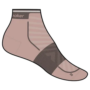 Skarpetki damskie Icebreaker Run+ Ultralight Mini Pink Quartz/Porcini L - Skarpetki dla dzieci Skarpetki damskie Icebreaker Run+ Ultralight Mini Pink Quartz/Porcini L - Skarpetki dla dzieci - miniaturka - grafika 1