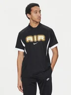 Koszulki męskie - Nike T-Shirt HM0173 Czarny Regular Fit - miniaturka - grafika 1