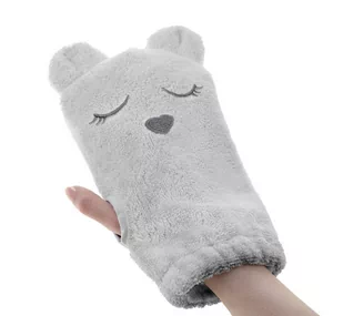 Baby Steps Myjka do kąpieli bambusowa "Miś" Gray - Zestawy naczyń dla dzieci - miniaturka - grafika 1