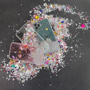 Wozinsky Star Glitter błyszczące etui pokrowiec z brokatem Xiaomi Mi 10T Pro / Mi 10T zielony - Etui i futerały do telefonów - miniaturka - grafika 9