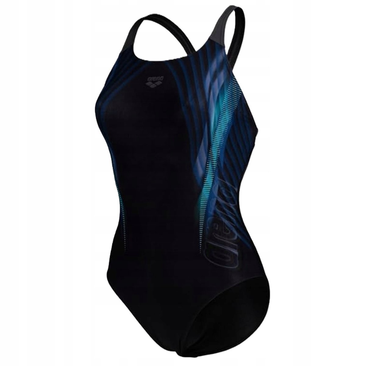 Strój kąpielowy Arena jednoczęściowy czarny 42