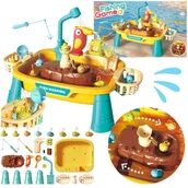 Place zabaw - STOLIK WODNY STÓŁ GRA WĘDKARSKA WĘDKI RYBKI PIASKOWNICA ZLEW KUCHENNY FALE - miniaturka - grafika 1
