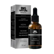Kosmetyki i akcesoria do pielęgnacji brody - Big Nature Olejek do brody odżywka pielęgnacja Męska Elegancja (olej jojoba, rycynowy, arganowy) 50 ml - miniaturka - grafika 1