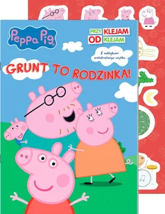Peppa Pig Świnka Peppa. Przyklejam odklejam - Czasopisma - miniaturka - grafika 1