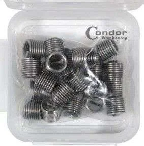 Condor Werkzeug Sprężynki do gwintu. M 6x1.0 mm, 25 szt. C.5391 - Narzędzia warsztatowe - miniaturka - grafika 1
