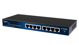ALLNET 112533 Zarządzany L2 Gigabit Ethernet (10/100/1000) Czarny - Huby USB - miniaturka - grafika 1