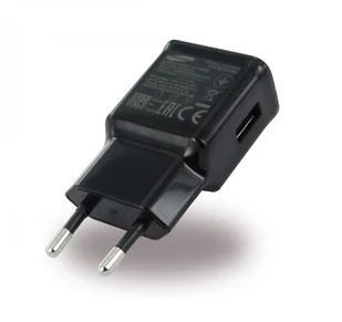 Samsung Ładowarka do telefonu Samsung EP-TA20EBE, oryginalna, bezprzewodowa, czarna, 2A - Ładowarki do telefonów - miniaturka - grafika 1