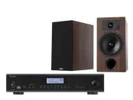Zestawy stereo - Rotel A14 MkII (czarny) + Tesi 3 (mokka) - miniaturka - grafika 1