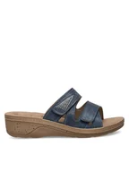 Klapki i japonki damskie - Inblu Klapki PV020100 Granatowy - miniaturka - grafika 1