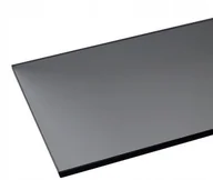 Kominki elektryczne - PODSTAWA SZKLANA HARTOWANA - SZYBA POD PIEC LUB KOMINEK 100X80 CM GRAFIT - miniaturka - grafika 1