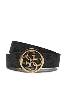 Guess Pasek Damski Noelle BW9166 P4235 Czarny - Paski - miniaturka - grafika 1