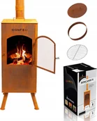 Paleniska ogrodowe - BONFEU Palenisko ogrodowe Rojaplast KOMINEK OGRODOWY BONCARRÉ RDZAWY - miniaturka - grafika 1