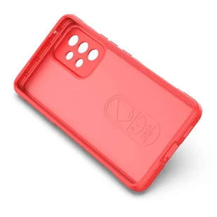 Magic Shield Case etui do Samsung Galaxy A53 5G elastyczny pancerny pokrowiec czerwony - Etui i futerały do telefonów - miniaturka - grafika 2