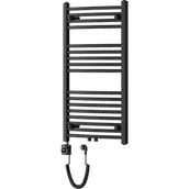 Grzejniki łazienkowe - Mexen Ares grzejnik elektryczny 900 x 500 mm, 400 W, czarny - W102-0900-500-6400-70 - miniaturka - grafika 1