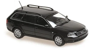 Minichamps Audi A6 Avant 1997 Black 1:43 940017110 - Samochody i pojazdy dla dzieci - miniaturka - grafika 1