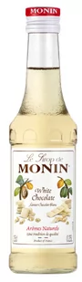 Syrop MONIN WHITE CHOCOLATE 0,25 l - biała czekolada - Syropy i koncentraty owocowe - miniaturka - grafika 1