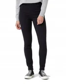 Spodnie damskie - WRANGLER SKINNY BLACK W20KB840N 25/32 - miniaturka - grafika 1