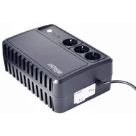 Zasilacze awaryjne UPS - ENERGENIE ZASILACZ AWARYJNY UPS DESKTOP UPS 600VA LED 3X SCHUKO 230V OUT - miniaturka - grafika 1