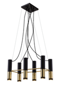 Lampy sufitowe - Amplex 8372 - Żyrandol na lince KAVOS 8xGU10/15W/230V - miniaturka - grafika 1