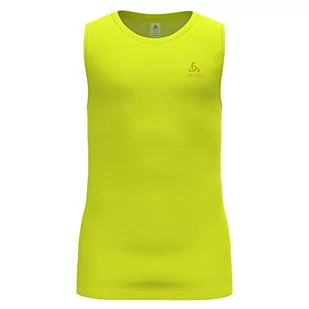 Odlo Męska koszulka Bl Top Crew Neck Tank Active F-Dry Light z AFFE, Evening Primrose, L - Koszulki sportowe męskie - miniaturka - grafika 1