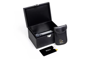 Zestaw Pudełko antykradzieżowe na kluczyki FARADAY BOX + Etui Keyless RFID/ Make Life Simple - Akcesoria motoryzacyjne - miniaturka - grafika 1