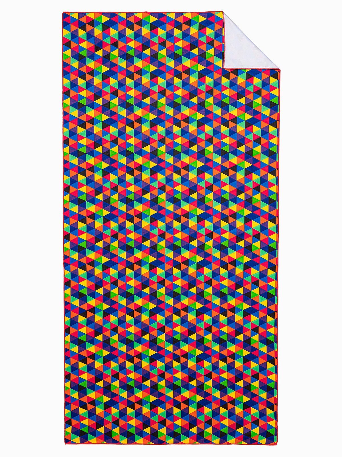 Ręcznik kąpielowy Ombre Clothing Katarin różowo-niebieski - 89x182