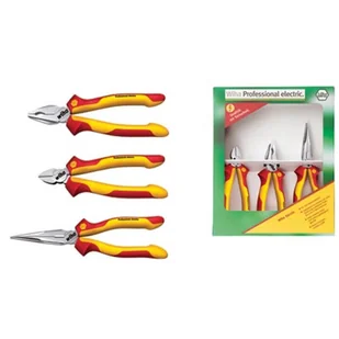 Wiha Zestaw szczypce Professional electric, 3-cz. 26852 - Kombinerki i obcęgi - miniaturka - grafika 4