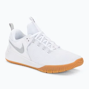 Buty do siatkówki Nike Air Zoom Hyperace 2 LE white/metalic silver white - Buty sportowe męskie - miniaturka - grafika 1