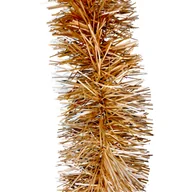 Ozdoby bożonarodzeniowe - Łańcuch choinkowy 200 x 6 cm szampański - miniaturka - grafika 1