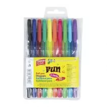 Easy Stationery Długopisy Fun 10 kolorów EASY - Długopisy - miniaturka - grafika 1
